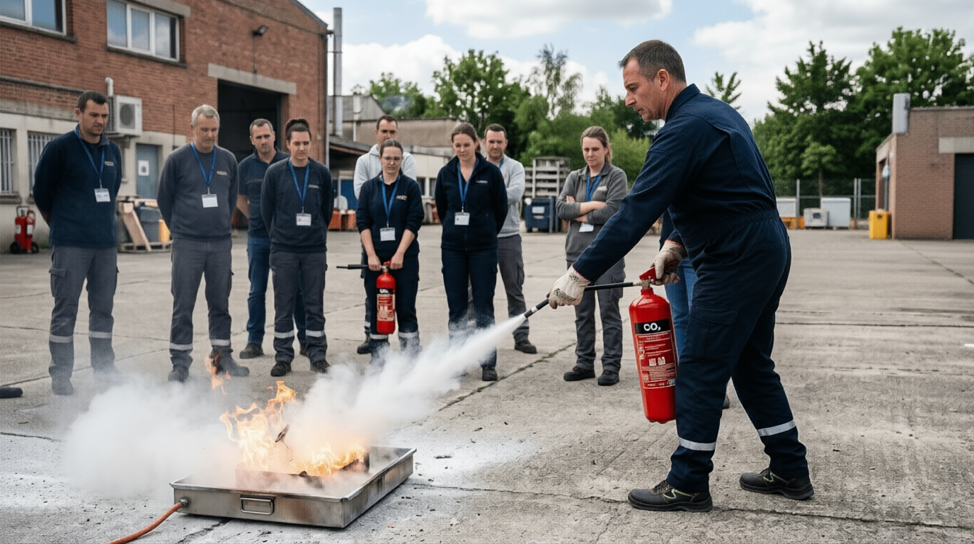 Formation manipulation extincteur Guéret